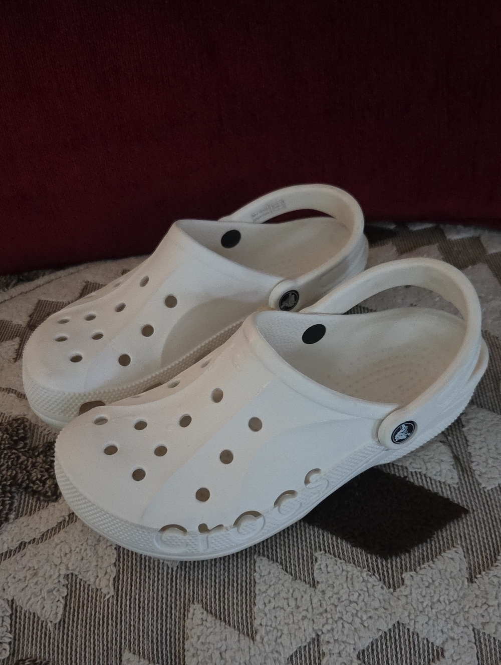 Crocs Baya Clog In White (M7/W9)